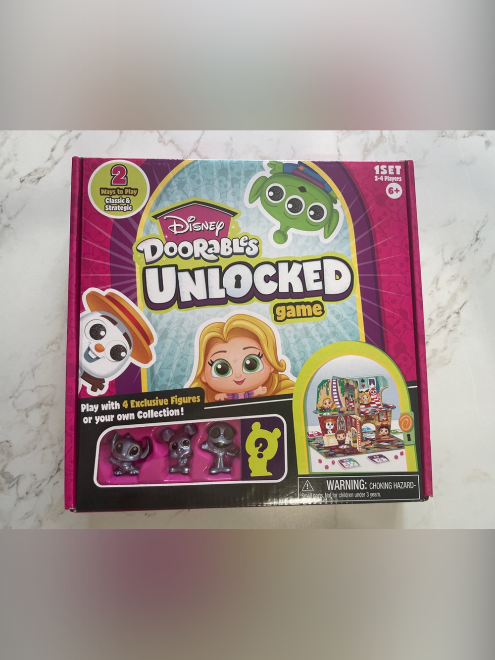 Disney Doorables Unlocked Game - Pink & Green Box